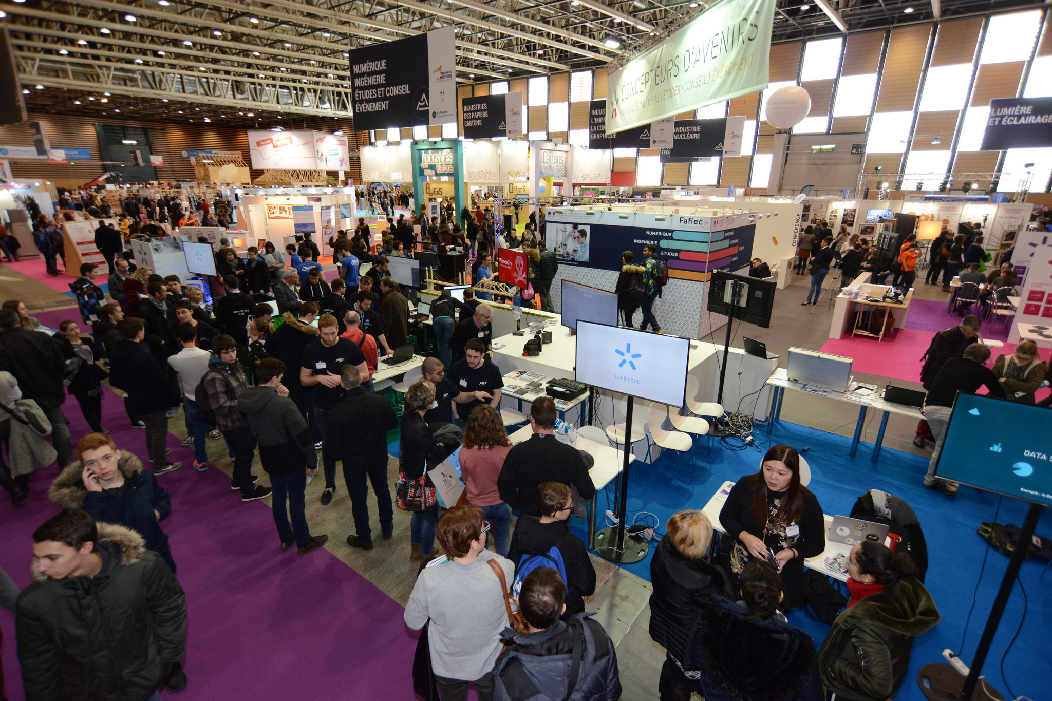 foule au mondial des métiers 2018 